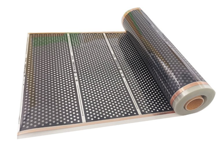 Wall mounted infrared heating panel lifestyle scene