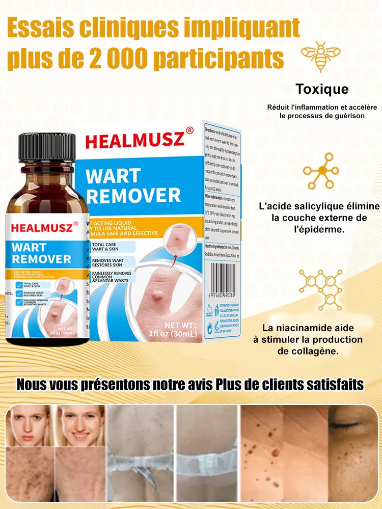 Solution pour éliminer les verrues corporelles