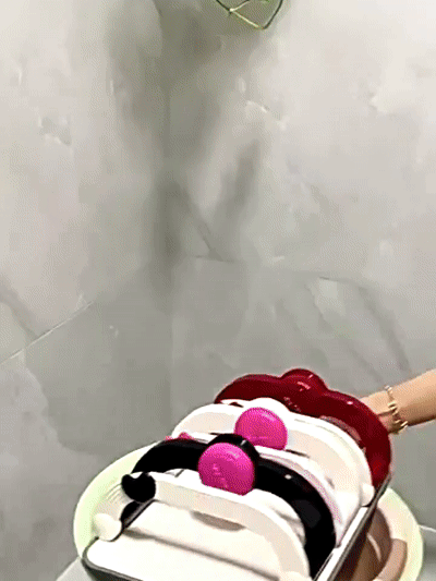 8 times adsorption force telescopic suction cup basin stand