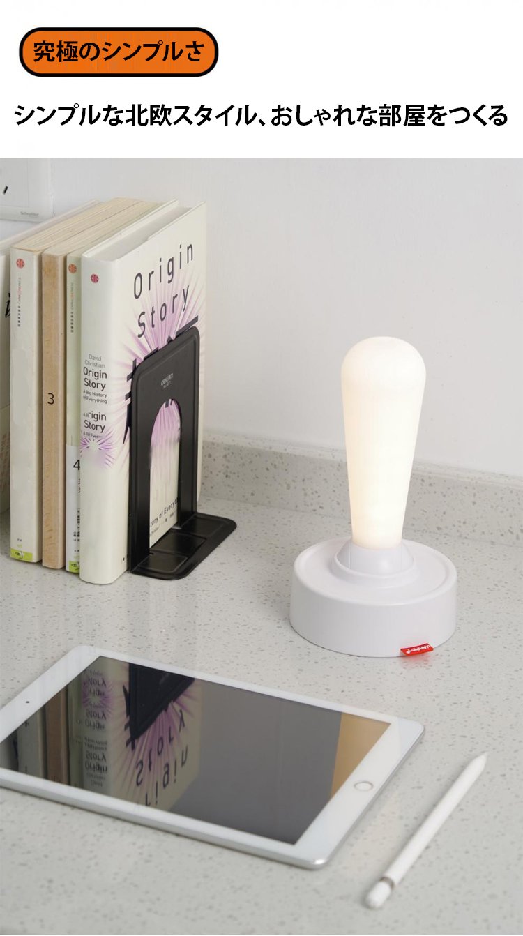 トグルスイッチナイトライトのインテリアコーディネート例