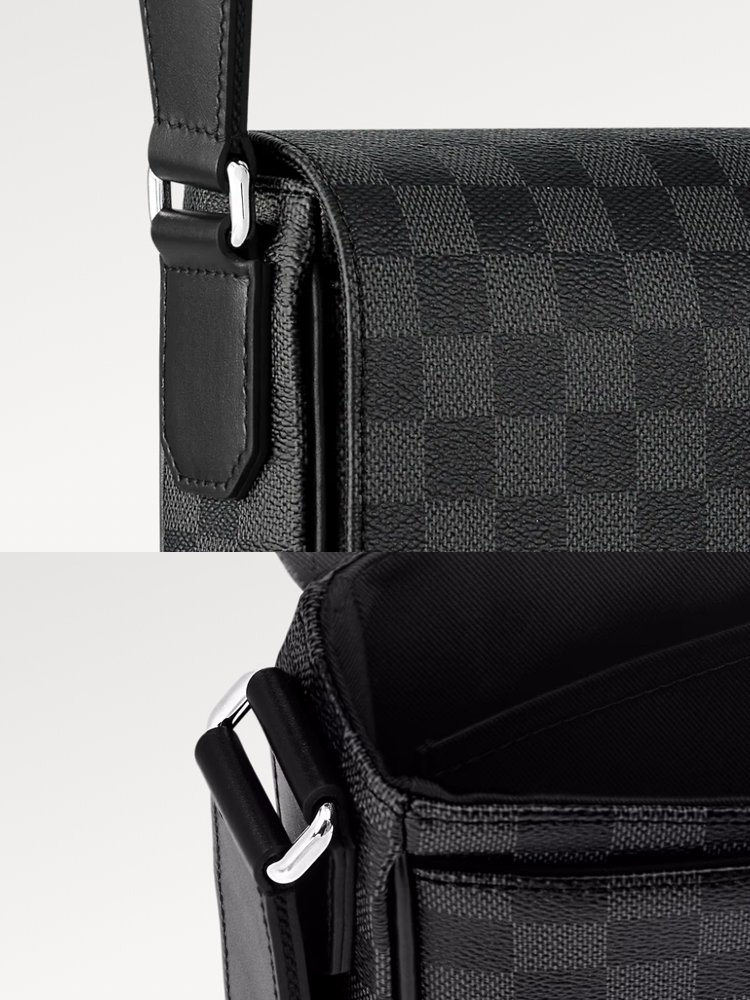 チェッカー柄ショルダーバッグ