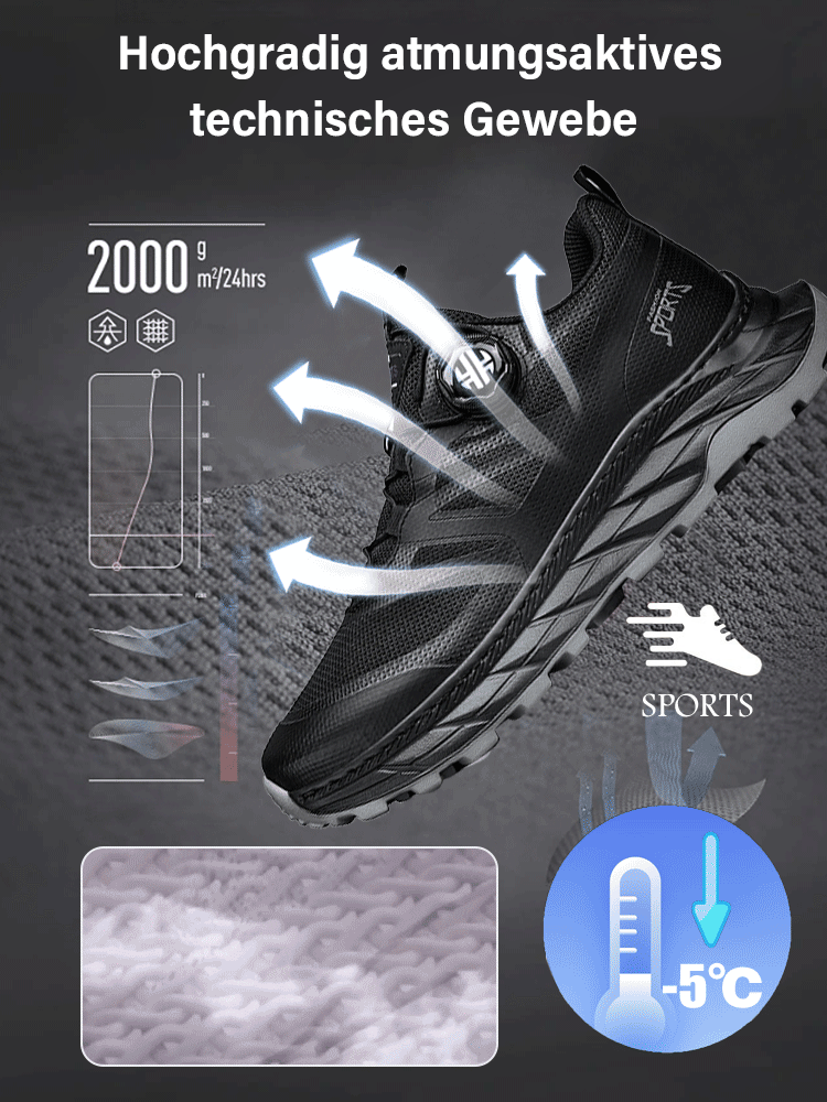Atmungsaktive Laufschuhe
