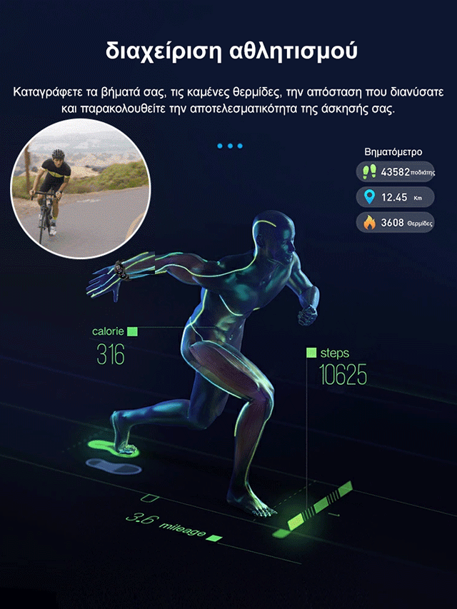 νέο έξυπνο ρολόι Bluetooth