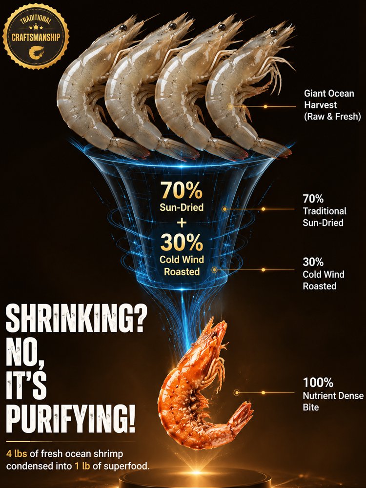 Non-fried Unsalted Ready-to-Eat Roasted Shrimp