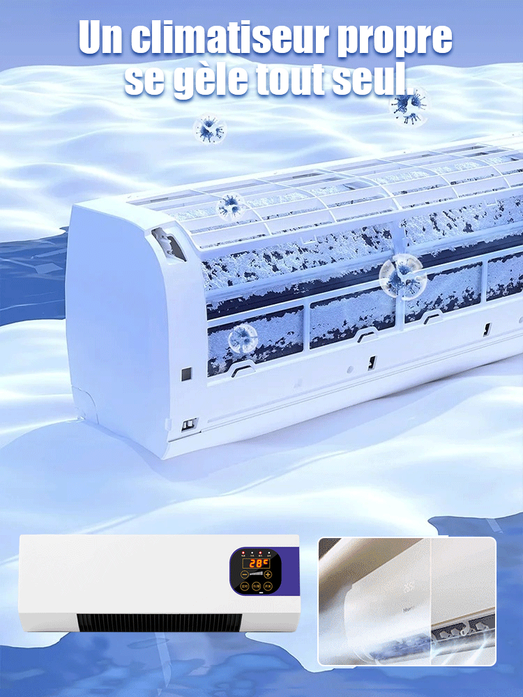 Climatiseur mural de chauffage et de refroidissement