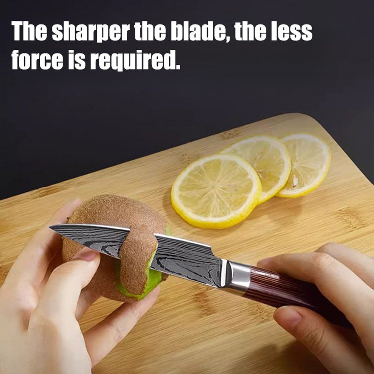 Damascus Chef's Santoku Knife