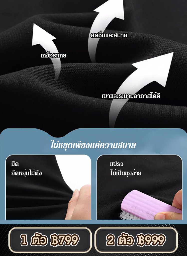 【แบรนด์ธุรกิจระดับสูง】เสื้อสเวตเตอร์คอกลมตัดเย็บทรงสามมิติของผู้ชาย