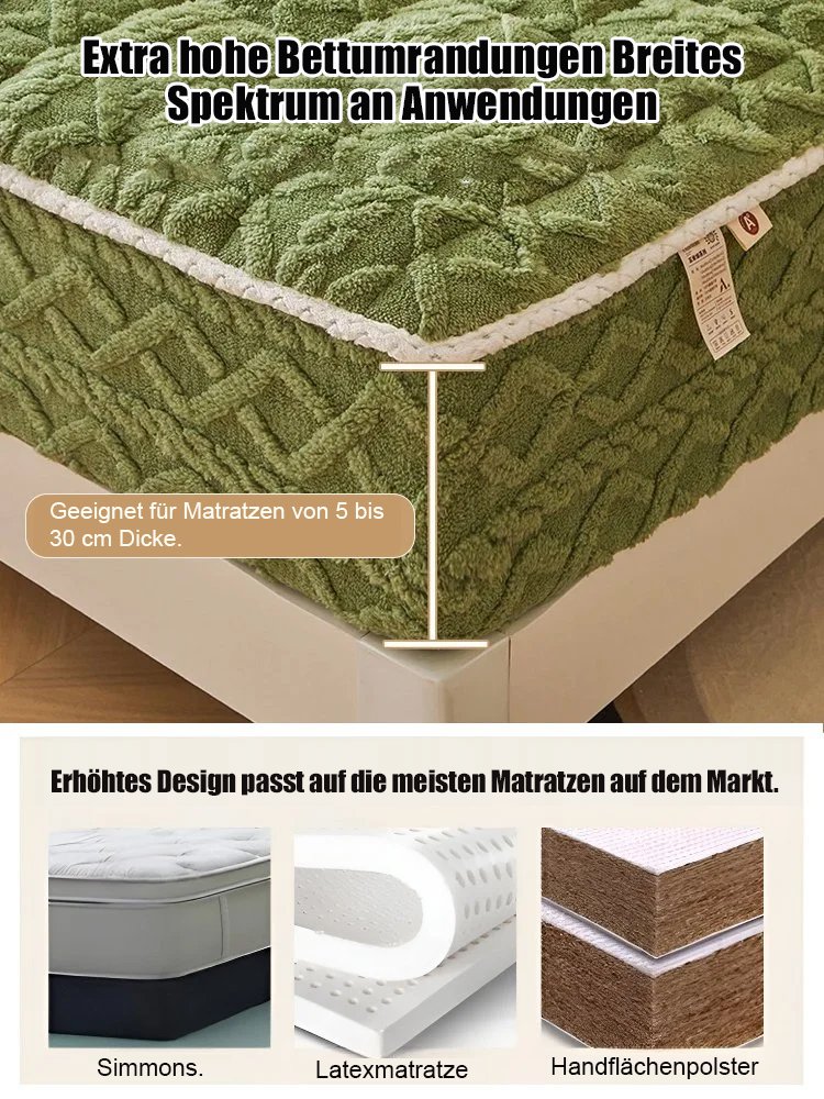 Antibakterielles Baumwollbettlaken aus Maissamt