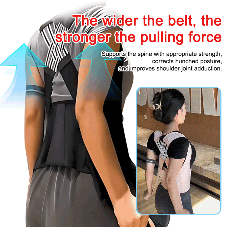 Upgraded unisex anti-hunchback correction belt
