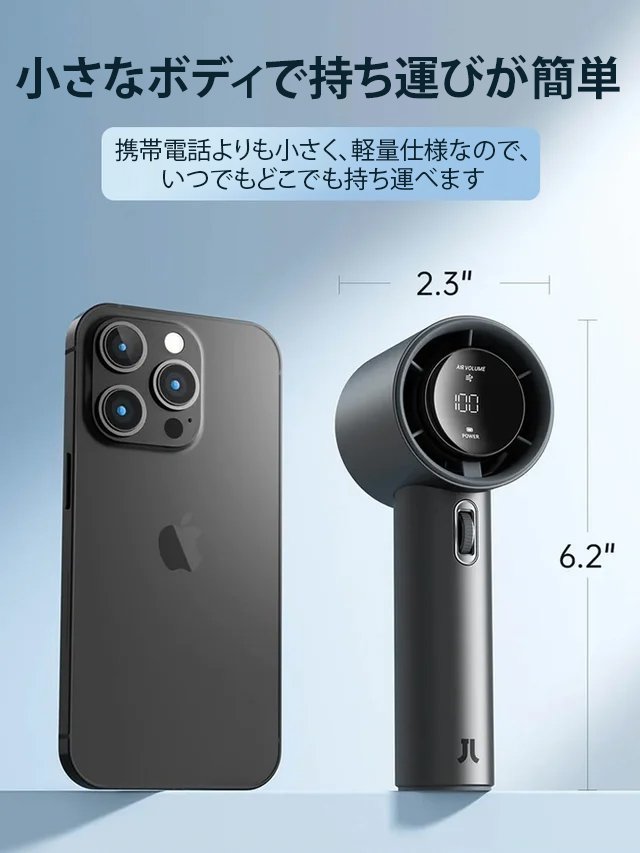 2024最新モデルのハンディファン