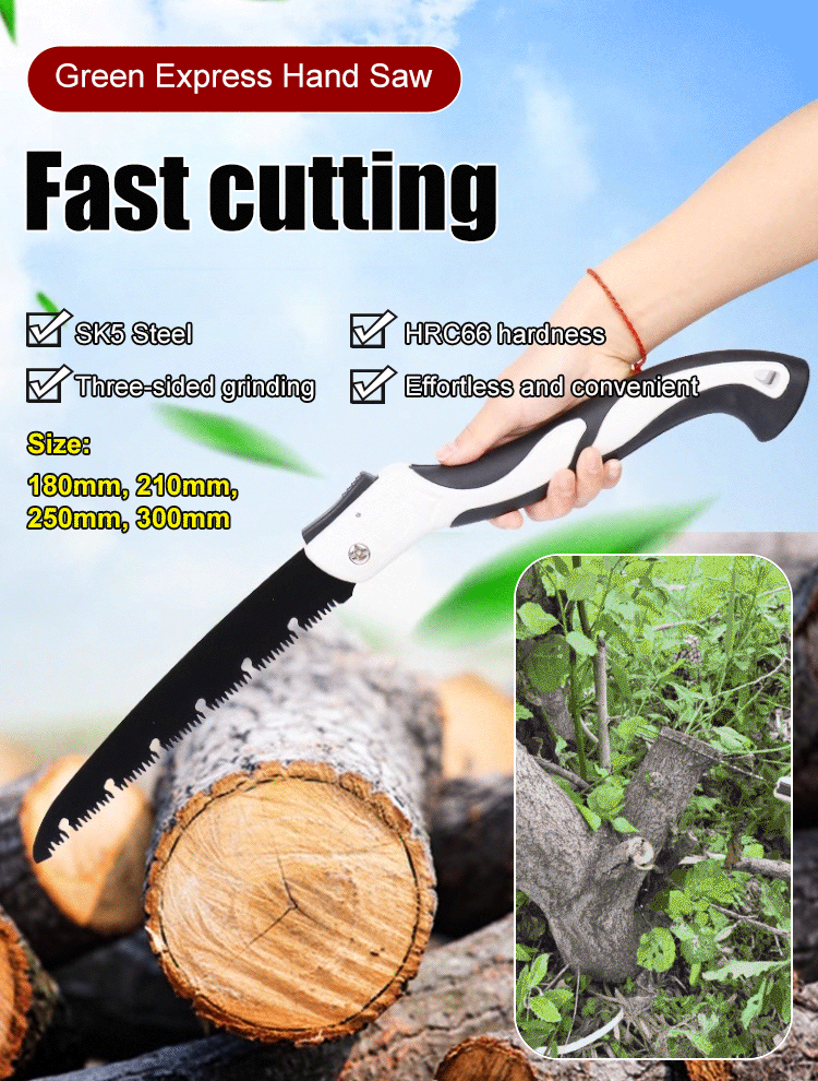 German manganese steel household folding saw
