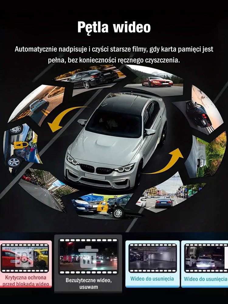 Rejestrator samochodowy wysokiej rozdzielczości