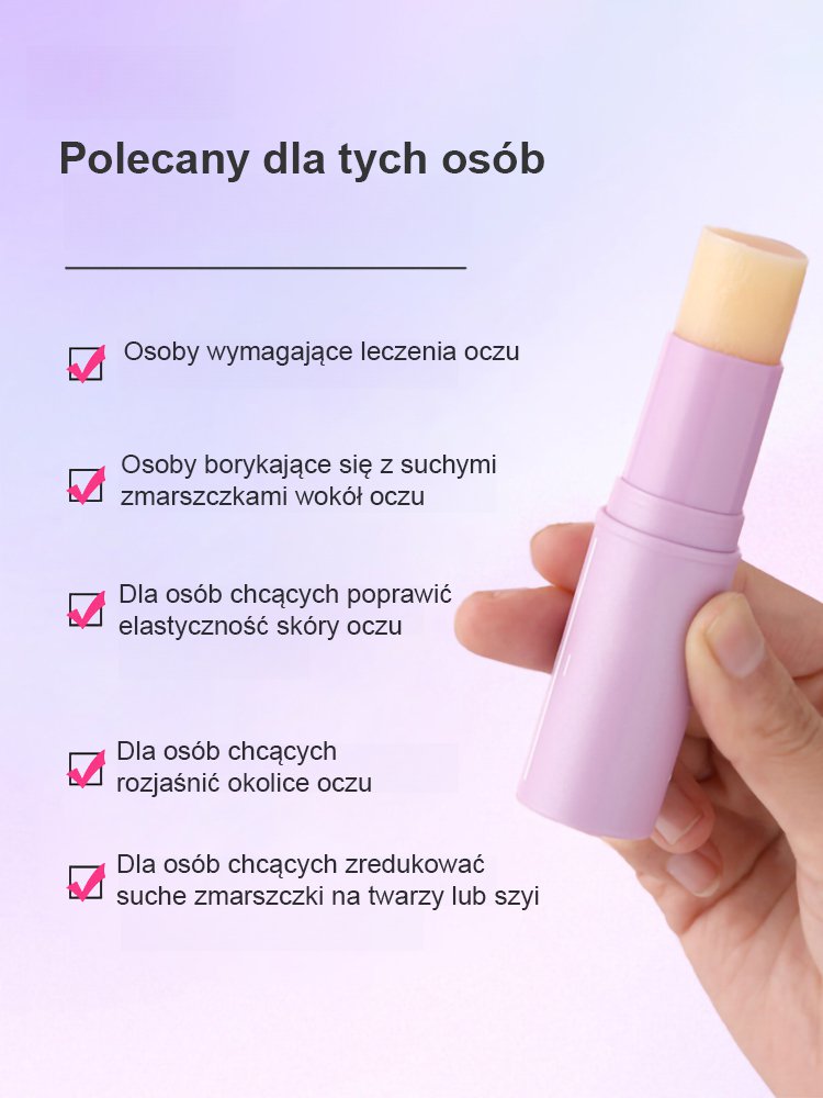 Przeciwzmarszczkowy Magic Fade Eye Fine Lines Mały fioletowy sztyft