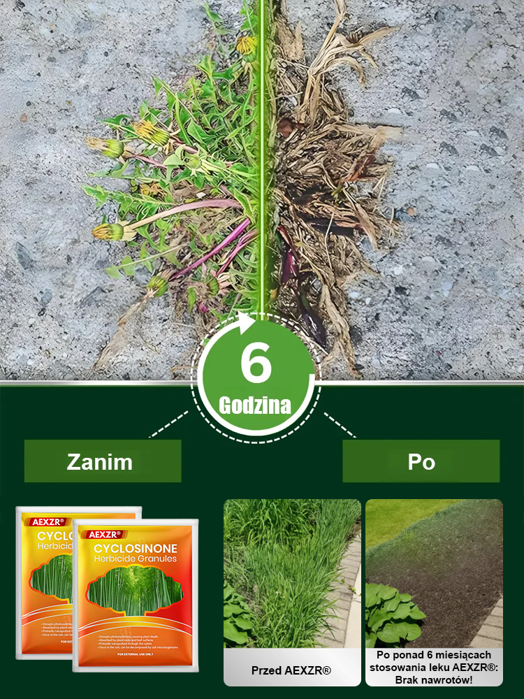 Granulat herbicydu cyklozynonowego AEXZR®