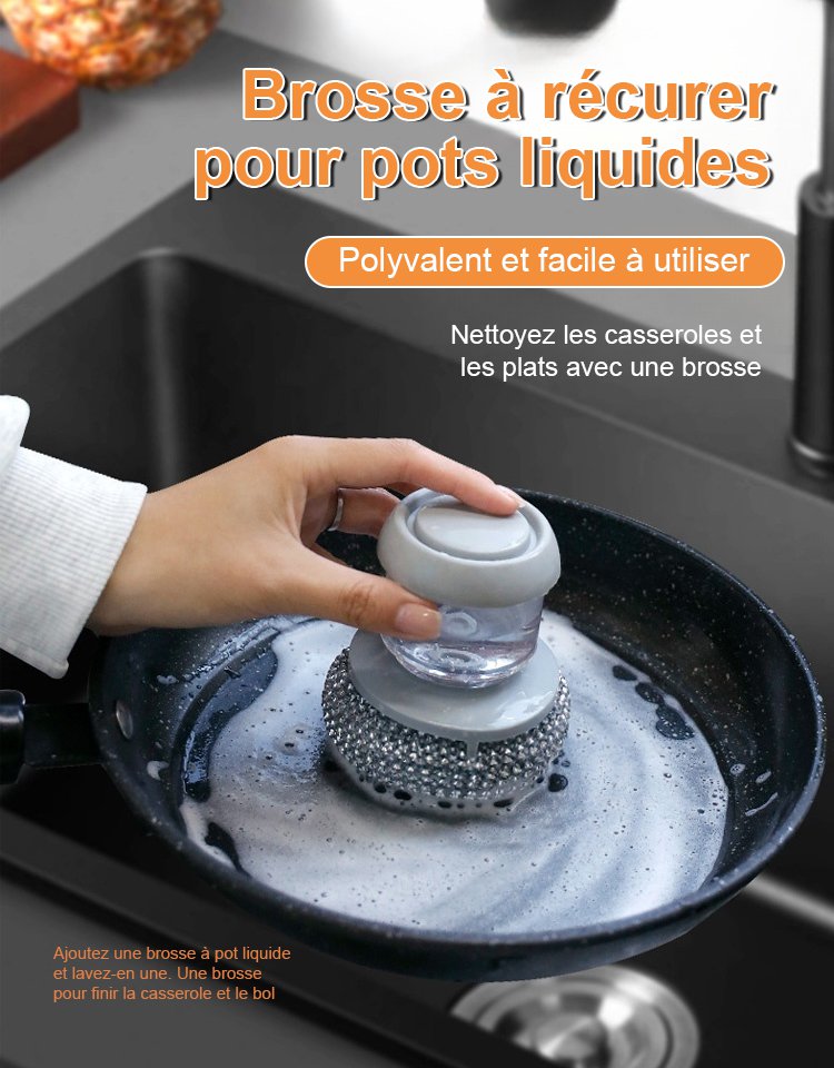 Brosse à vaisselle automatique