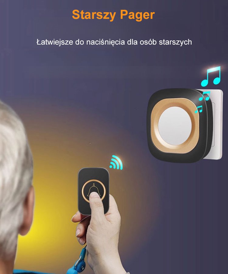 Samozasilający się dzwonek do drzwi