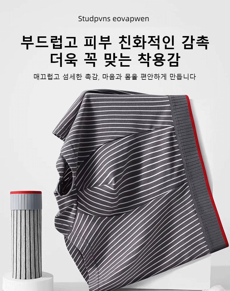 고급 10A 항균 통기성 남성 팬티