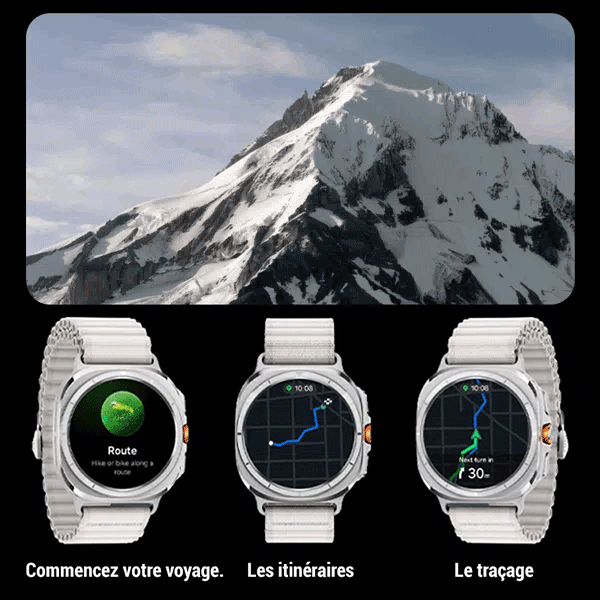 Nouvelle smartwatch avec appel bluetooth