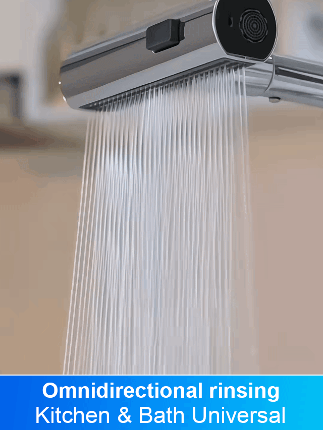 Waterfall faucet