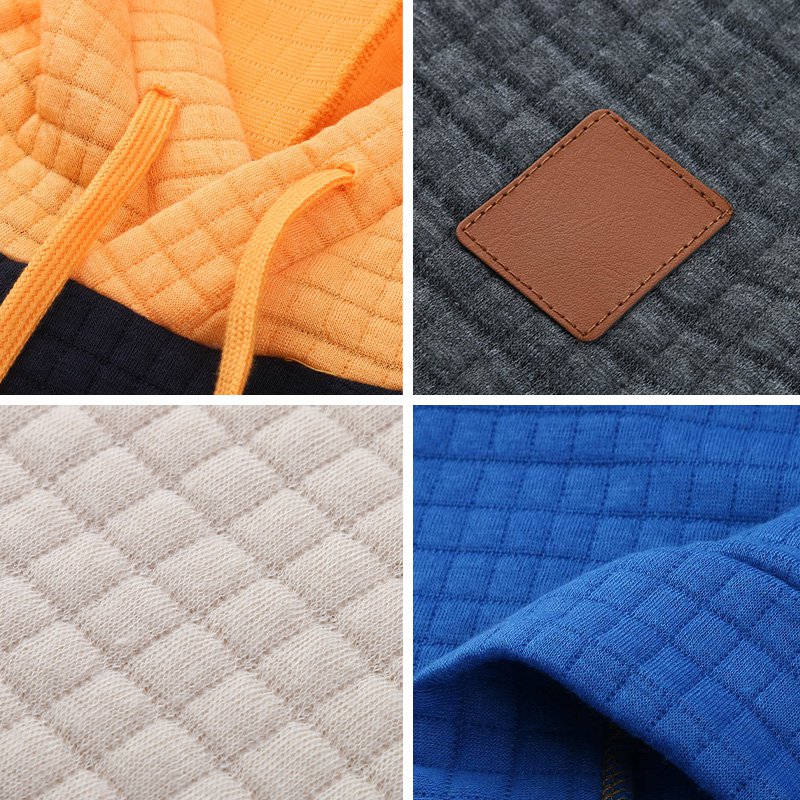 メンズプルオーバーパーカー