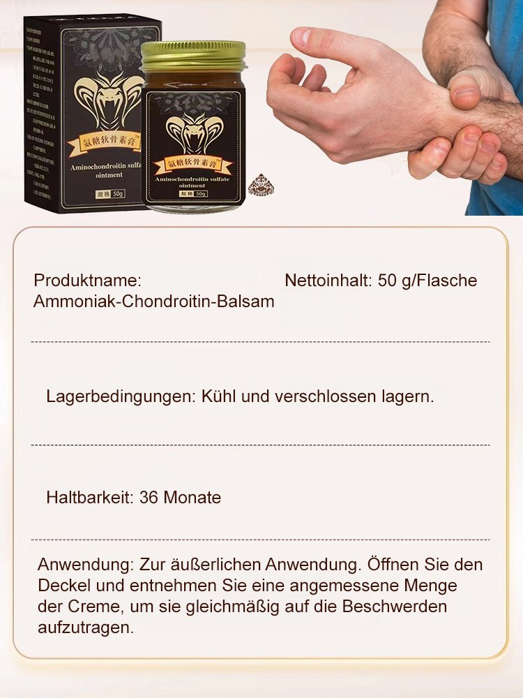 【Wo es weh tut, da auftragen】Glucosamin-Gelenkpflegesalbe