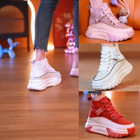 통굽 하이탑 운동화