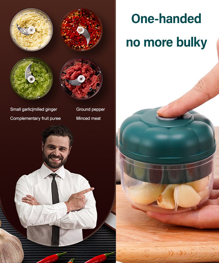  【One-Second Shatter】Electric Food Processor