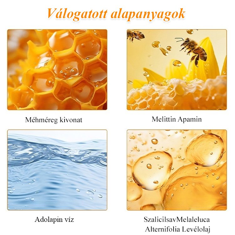  Bee Venom szemölcsök ápoló spray