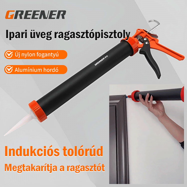 Ipari üveg ragasztópisztoly