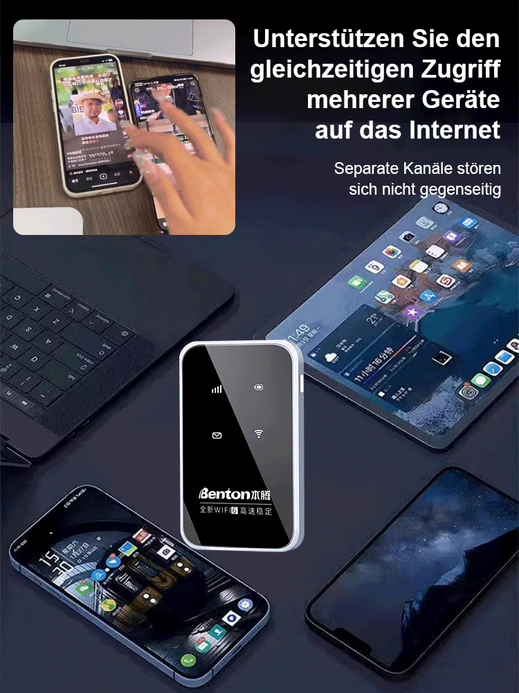 Global Pass mini tragbares WiFi6