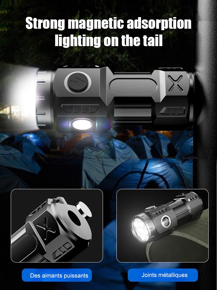 Frog Eye Lens] Bright Thumb Flashlight