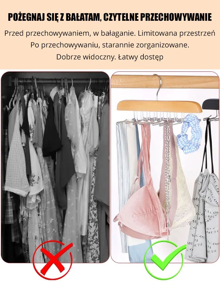 Wielofunkcyjny antypoślizgowy stojak do przechowywania