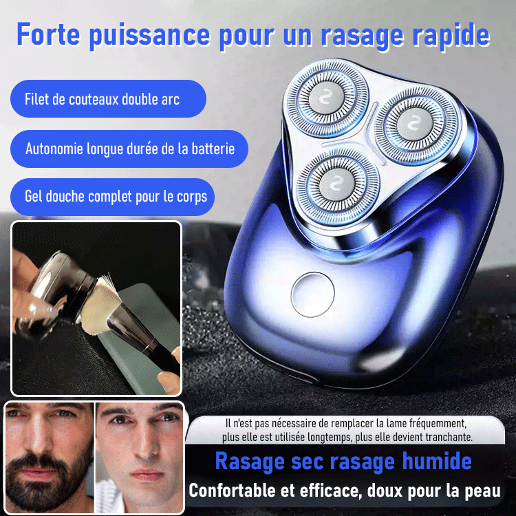 Smart flottant à trois têtes de couteaux avec affichage numérique