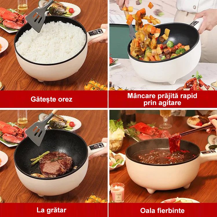 Tigaie electrică multifuncțională inteligentă all-in-one