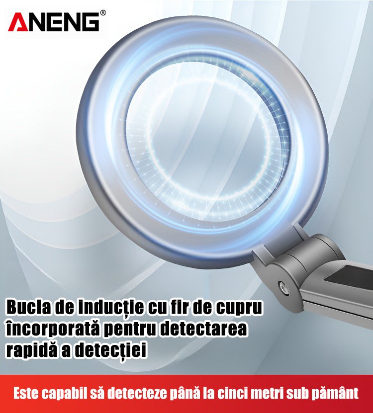 Detector de metale portabil de înaltă sensibilitate