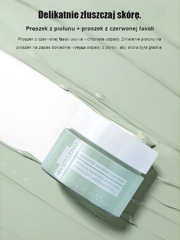 MAFFICK Maska z węglem aktywnym z bylicą