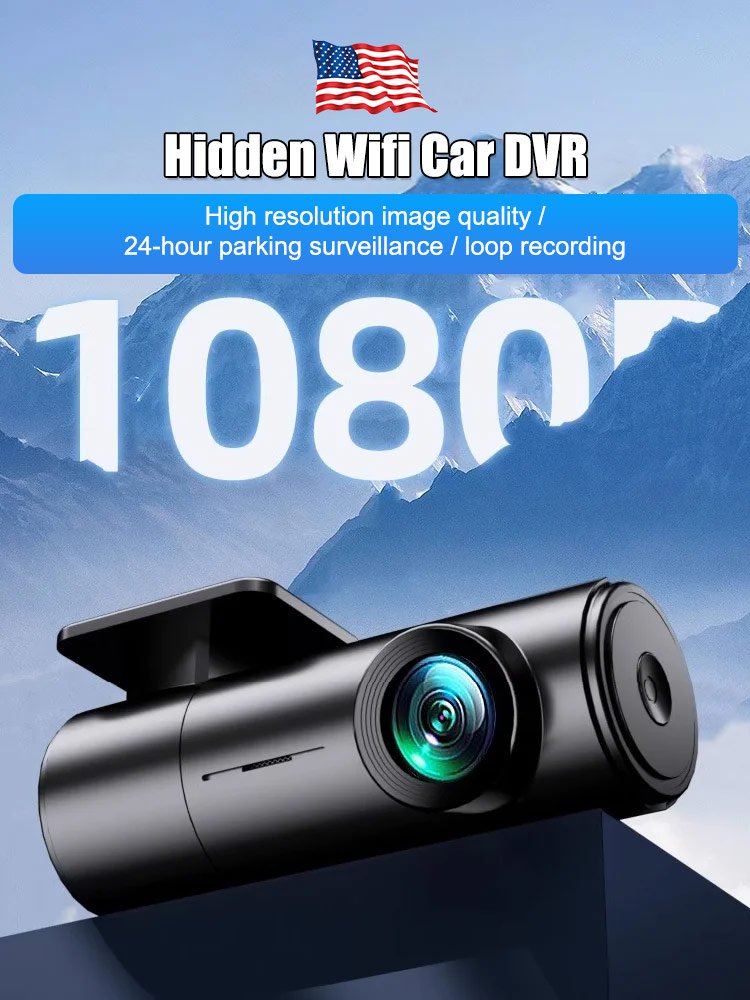 Hidden WiFi Dash Cam