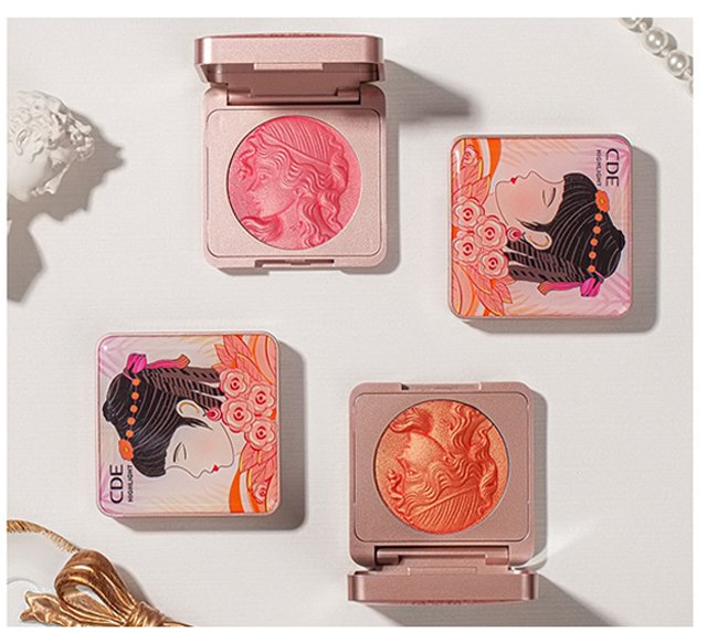 บลัชออนสาวสาวCDE