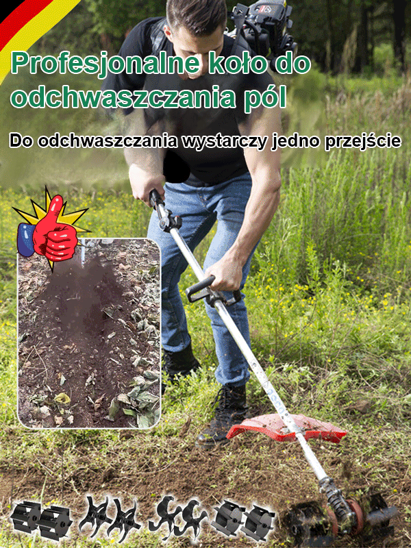 Kosa do trawy, nóż do spulchniania gleby