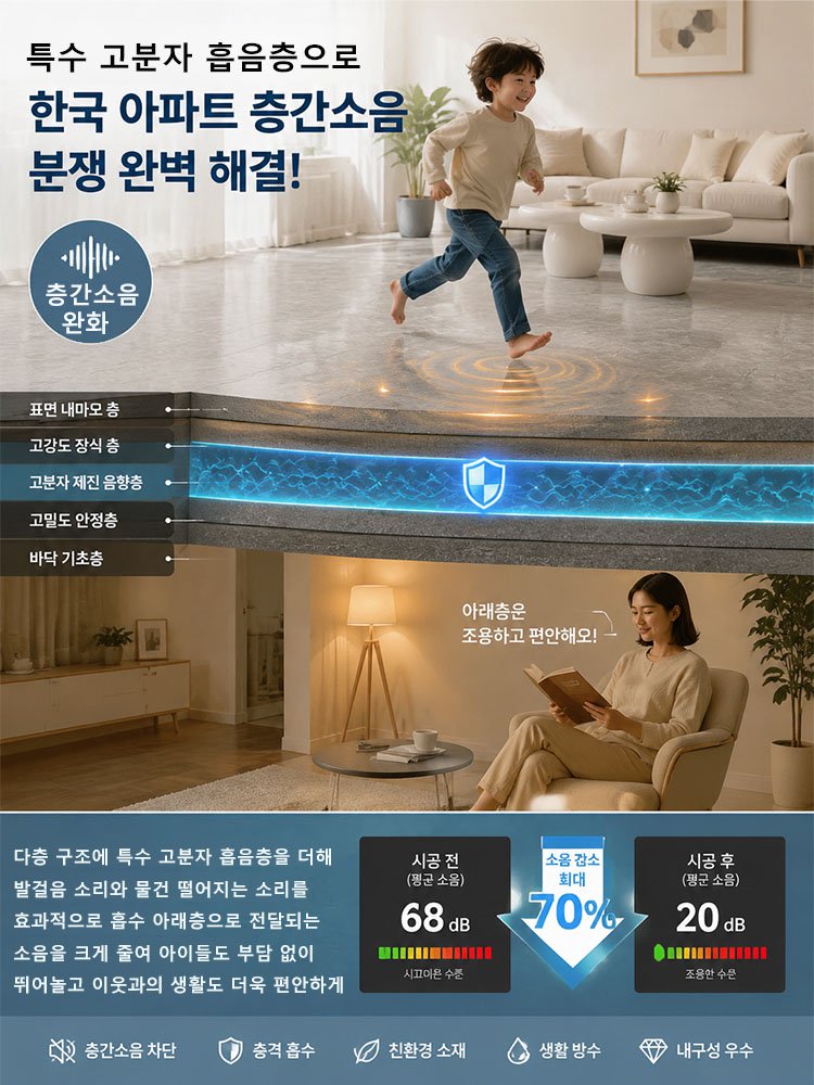 독일 프리미엄 세라믹급 점착식 방폭 데코타일