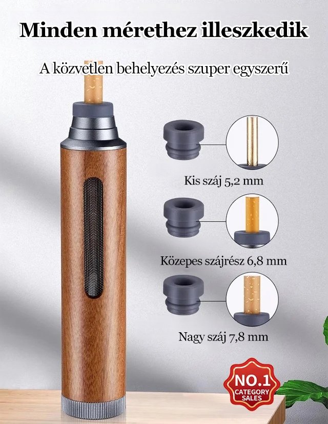 Vezeték nélkülihordozható hamutartó