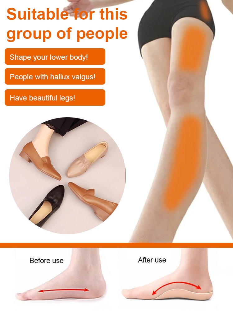 Orthopedic soft-soled leather shoes for women