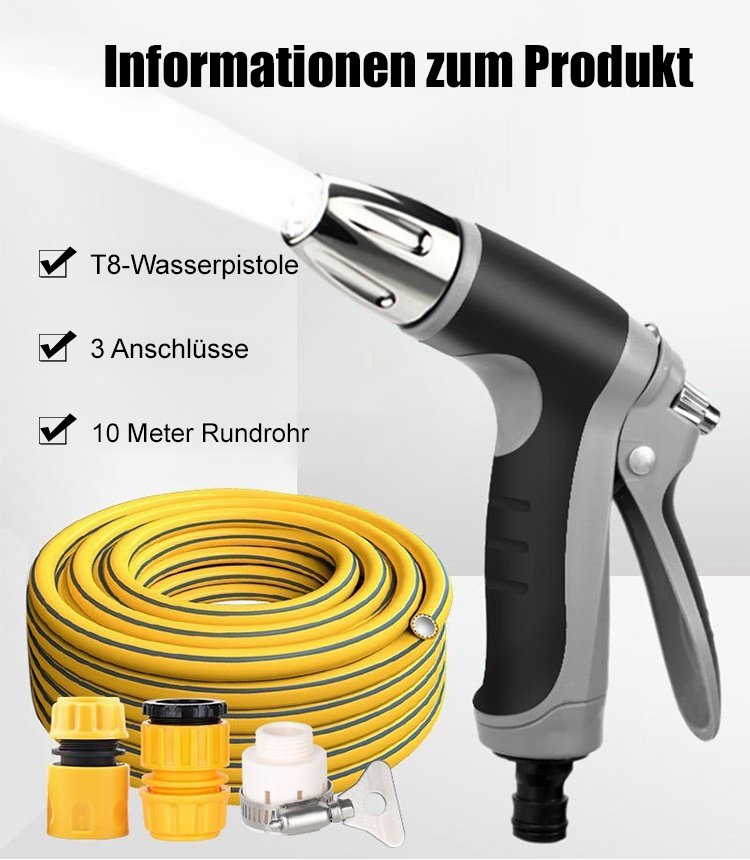 Multifunktionale Autowaschanlage Wasserpistole Hochdruck Einspritzung