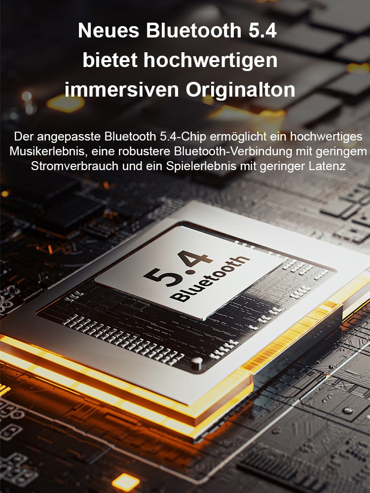 [Tiktok heißer Verkauf] Drahtloses HIFI-Bluetooth-Headset mit langer Akkulaufzeit