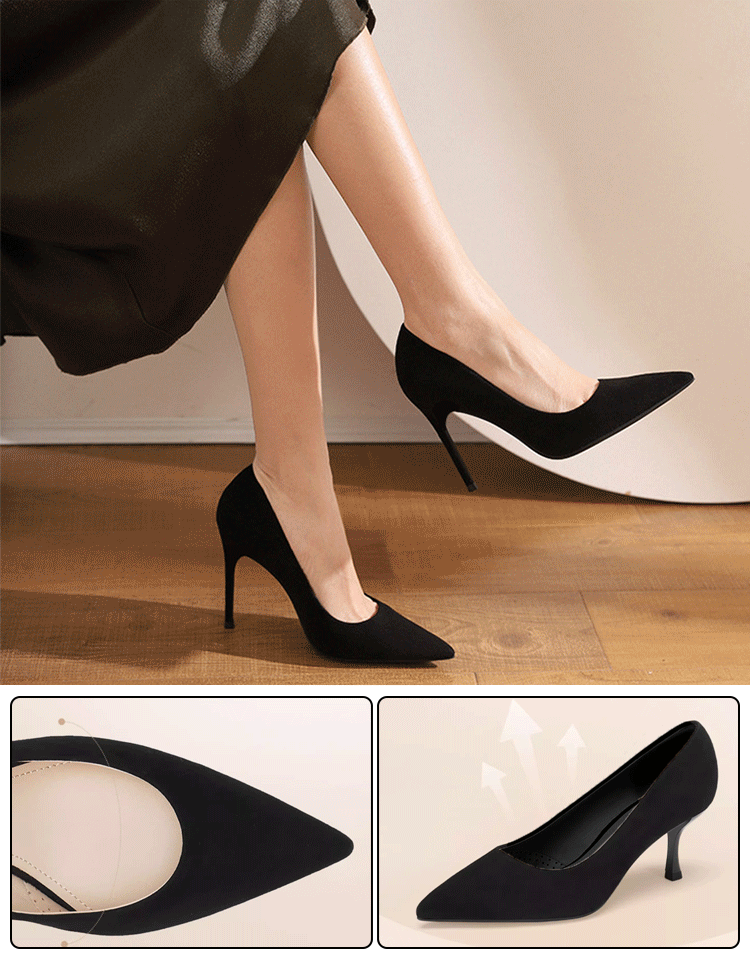 羊革痛くないハイヒール