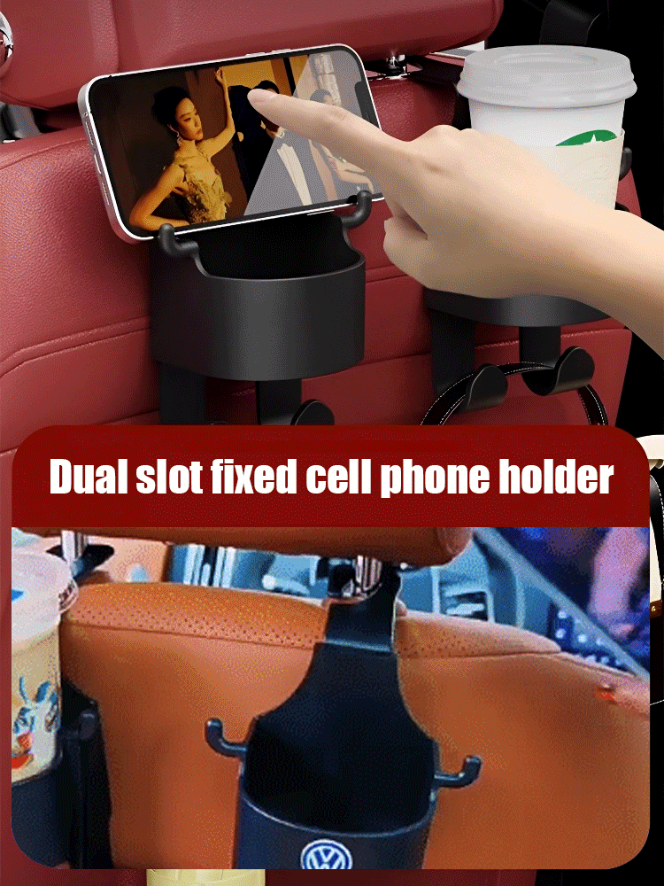  Multifunctional Hook for Car Seat Back
