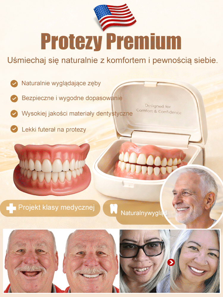 Zestaw Przywracający Uśmiech 2.0 | Wygodna Proteza dla Seniorów i Dorosłych(-50%)