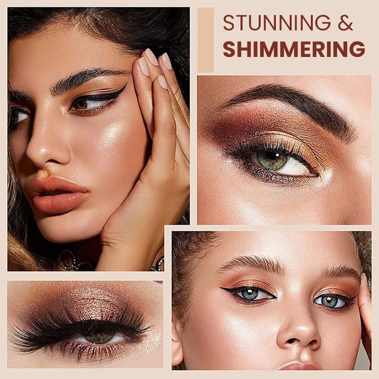 Zweifarbiger, leichter, luxuriöser Lazy-Lidschattenstift