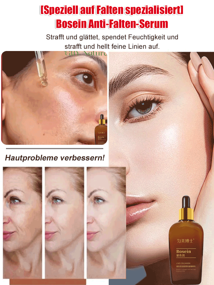 【Faltenentferner】Dr. Yunmei Bozein Anti-Falten-Serum-Lotion