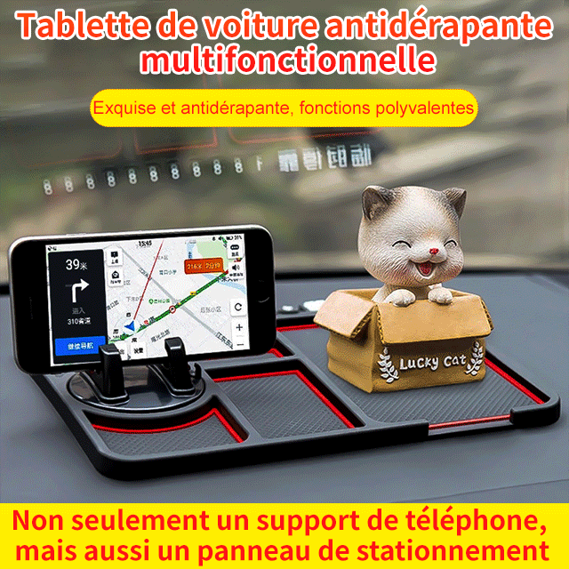 Porte - objets antidérapants pour voitures